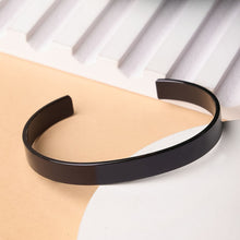 Stylish Black-Plated Stainless-Steel kada