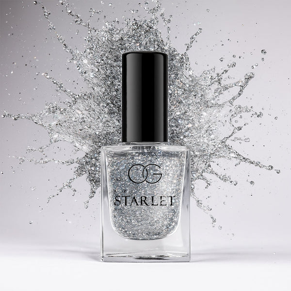 OG Beauty Starry Silver Nail Paint