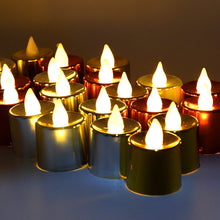 Candle Diya LED Golden Lights