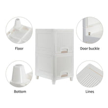 Multipurpose Storage Cabinet, Storage Solutions plastic drawers || Multi Layer Wardrobe Storage Drawers || Foldable Multipurpose Drawer Units For Kitchen, Bathroom, Bedroom, Cloth (2 Layer)