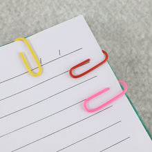 Vinyl-Coated Paper Clips - (10 Pc / Set)