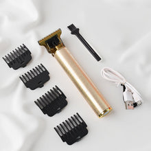 Men's Hair Trimmer & Beard Clipper with 4 Adjustable Blades & Cleaning Brush, Hair accessories