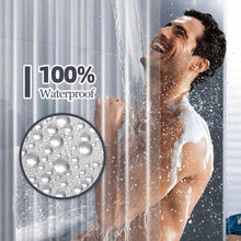 Waterproof Anti-Mildew Frosted Shower Curtain (Standard Fit / 51×79 Inch)
