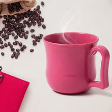 Premium Plastic Coffee / Tea Cups / Mug with Handle (1 Pc / Loose / Mix Color)