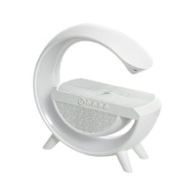 3-in-1 Multi-Function LED Night Lamp with Bluetooth Speaker, Wireless Charging, for Bedroom for Music, Party and Mood Lighting - Perfect Gift for All Occasions blootuth speaker (Media Player)