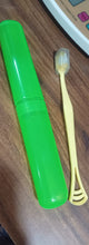 2-in-1 Soft Toothbrush & Tongue Cleaner for All Ages (1 Pc, With Cover)