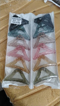 Triangle Shape Mix Color Plastic Hair Claw Clip – 1 Pc Durable Grip for Women and Girls