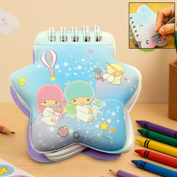 Cartoom Diary Personal Diary Printed Fancy page Diary Multi Shape Cartoon Diary  (Unique Mini Diary, Pocket Size Diary , Travel Diary , Notebook ) (1 Pc)