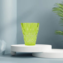 Diamond glass with a refined crystal finish