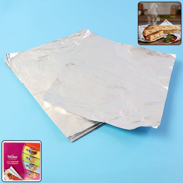Aluminium Foil Cut Sheets 220×250 mm – 50 Sheets