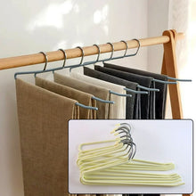 Premium stainless steel Hangers with Silicone Cover Chrome Hook for Clothes (10 Pc / Set)