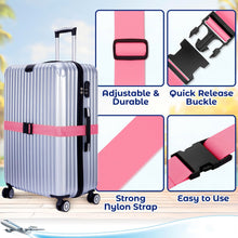 Adjustable Cross Luggage Security Strap - (1 Pc)