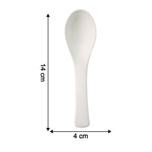 Plastic Soup Spoon – Deep Bowl (1 Pc / White)